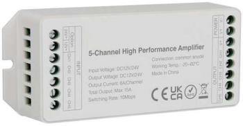 Amplificator banda LED 5 canale 15A V-tac SKU-2914 