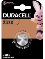Baterie buton litiu Duracell CR2430 3V 1buc/blister BAT-CR2430-BL1-DRL 