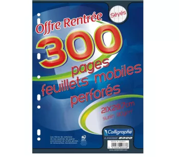 Caiet de caligrafie Clairefontaine 9333C de 150 de foi Perforat A4 21 x 29 7 cm - NOU