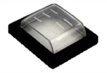 Capac switch intrerupator IP64 31x25.5mm transparent GBC 24.2020.10 