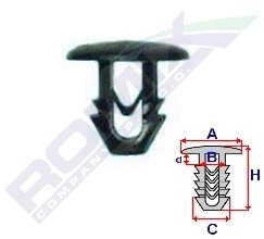 Clips Garnitura Pentru Fiat Ducato Set 25 Buc 