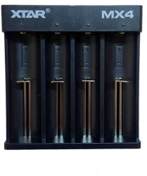 Incarcator acumulatori 1.5V 3.6V 3.7V Li-Ion /1.2V Ni-MH /3.2V LiFePO4 4x sloturi pentru incarcare MX4 KT XTAR 636