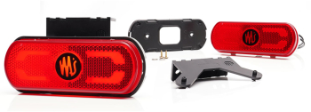 Lampa Gabarit Led 1599 W240 12V-24V Pozitie Rosu Was 