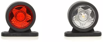 Lampa Gabarit Led Cu Brat 883 W56Star 12V-24V Pozitie Alb / Rosu Was 