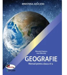 Manual pentru Geografie clasa a 5-a - Manuela Popescu 