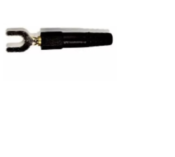 Papuc electric izolat tip furca 6mm negru ST-6MM/32A/BK GBC 18.5027.02 
