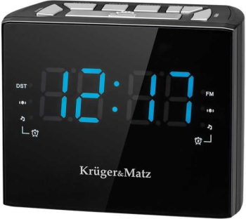 Radio FM cu ceas desteptator Kruger&Matz KM0821 Afisaj LED 