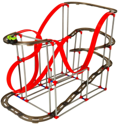 Set Pista de masinute antigravitatie din 175 elemente cu masinuta pe baterie 