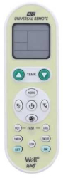 Telecomanda universala pentru aparate de aer conditionat Well RC-AC-WHIFF-WL 