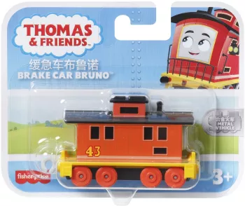 THOMAS LOCOMATIVA PUSH ALONG BRAKE CAR BRUNO 