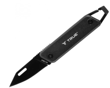 TRUE UTILITY MODERN KEY CHAIN KNIFE Grey Hang Pack TU7060N 7.6x1.7x0.8cm 