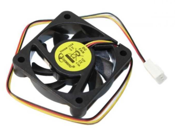 Ventilator GEMBIRD 50x50x10 mm 4200rpm 3pini cablu 25cm 12V 0.12A D50SM-12AS 