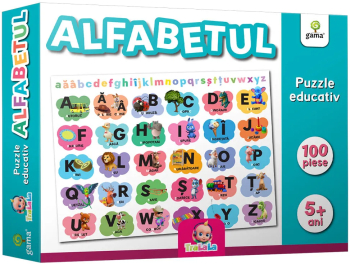 Alfabetul/Puzzle educativ TraLaLa 