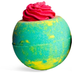 Bila efervescenta de baie Rainbow IDC Institute 99023R 100 g 