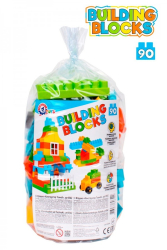 Cuburi de constructii Technok 90 de piese 