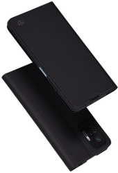 Husa Flip pentru Xiaomi Redmi Note 10 Pro ApcGsm Magskin Book Negru 