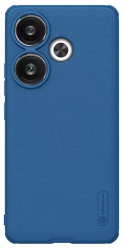 Husa pentru Xiaomi Poco F6 - Nillkin Super Frosted Shield Pro - Blue 