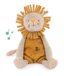 Leut jucarie muzicala textil pentru bebe Moulin Roty 
