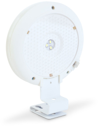 Lumina solara pentru jgheab - 3 LED SMD alb rece - alb - 11 x 2 6 cm 