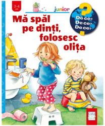 Ma spal pe dinti folosesc olita 
