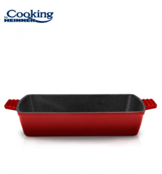 Tava Cooking by Heinner Red Line fonta emailata 33 x 23 x 7 cm 