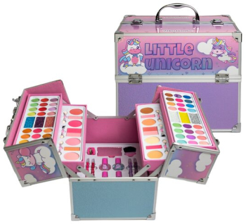 Trusa de machiaj pentru fetite tip cufar Little Unicorn Fabulous Colors 12030 Martinelia 