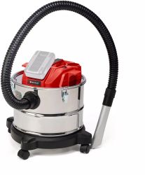Aspirator pentru cenusa Einhell TE-AV 1815 Li C-Solo vas inox 15L putere aspirare 100 mbar