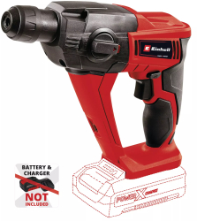 Ciocan rotopercutor Einhell TE-HD 18 Li Solo 18V SDS Plus 5700 percmin 3 functii(fara acumulator)