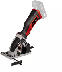 Fierastrau mini circular pe acumulator Einhell TE-CS 1889 Li - Solo 18 V tehnologia PXC 89 mm diametru disc taiere 28 mm adancime taiere 250