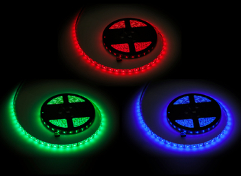 Banda led ip65 300x500 smd rgb 5m rebel 