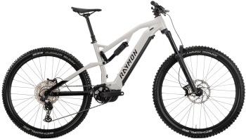 Bicicleta Electrica Raymon Full Suspension Trailray 150 2025 - 29 Inch S Alb - Deore 