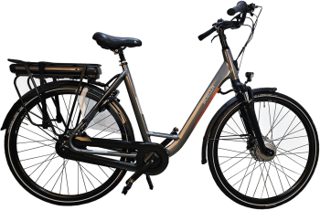 Bicicleta Electrica Stella Livorno Dama FDST RTE 2.0 - 28 Inch L Gri 
