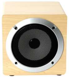 Boxe lemn 4 inch 5w bluetooth v4.2 tws omega 