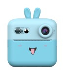 Camera Instantanee pentru Copii Flippy cu Functie de Printare cablu USB-C Bluetooth compatibil iOS/Android Imprimare APP Model Iepure 