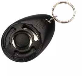 Clicker pentru dresaj caini negru Gonga® 