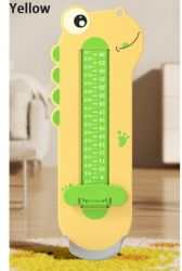 Dispozitiv de Masurat Talpa Piciorului pentru Bebelusi Flippy 9-24 Model Dinozaur Galben 