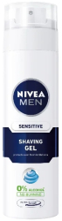 Gel de ras Nivea Men Ten sensibil 200ml 