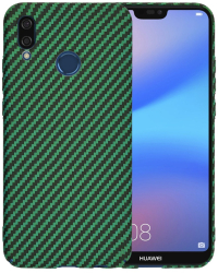 Husa pentru Huawei P20 Lite - Techsuit Carbonite FiberShell - Green 