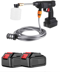 Pistol cu apa de inalta presiune pentru spalatorie auto Portabil alimentat cu baterie 