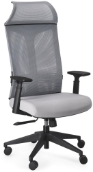 Scaun birou negru gri Killian 63x64x122/131.5 cm 