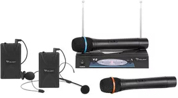 Set doua microfoane vhf azusa 