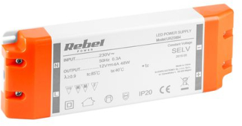 Sursa alimentare banda led 12v 4a rebel 