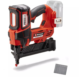 Pistol pentru cuie profesional pe acumulator Einhell FIXETTO 1850 N Power X-Change 18 V 60 de batai minut 500 de cuie fara acumulator inca