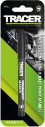 APM1 Marker TRACER Negru Permanent cu Varf Fin 1-2mm Acrilic Durabil 