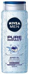 Gel de dus Nivea Bathcare Pure Impact 500ml 