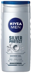 Gel de dus Nivea Men Silver Protect 500 ml 