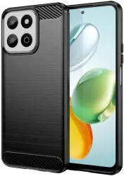 Husa pentru Honor 200 Smart / X7c - Techsuit Carbon Silicone - Black 