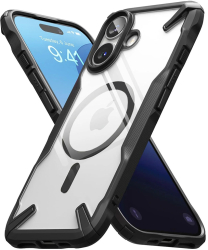 Husa pentru iPhone 16 - Ringke Fusion X MagSafe - Black 