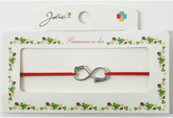 Martisor Bratara cu 2 Noduri Elastica model 8 