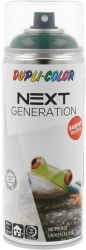 Vopsea spray decorativa DUPLI-COLOR Next RAL 6005 verde frunza lucios 400ml 
